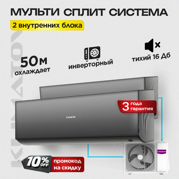 Мультисплит-система Hisense AMW2-18U4RXC в Одинцово